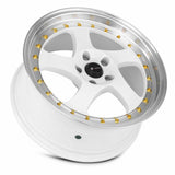 Vors VR2 White Machine Lip Gold Rivet