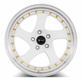 Vors VR2 White Machine Lip Gold Rivet