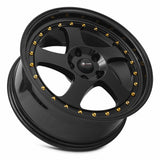Vors VR2 All Black Gold Rivet