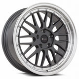 Vors VR8 Hyper Black Machine Lip Chrome Rivet