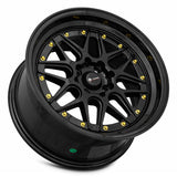 Vors VR7 All Black Gold Rivet