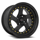 Vors VR2 All Black Gold Rivet