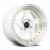 Vors VR2 White Machine Lip Gold Rivet