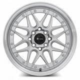 Vors VR7 Silver Machine Face Lip Chrome Rivet