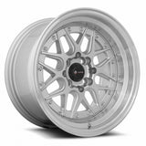 Vors VR7 Silver Machine Face Lip Chrome Rivet