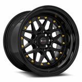 Vors VR7 All Black Gold Rivet