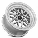 Vors VR7 Silver Machine Face Lip Chrome Rivet