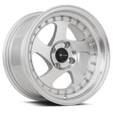 Vors VR2 Silver Machine Face Lip Chrome Rivet