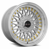 Vors VR3 Silver Machine Lip Gold Rivet