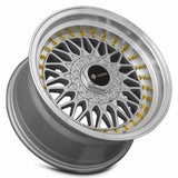 Vors VR3 Silver Machine Lip Gold Rivet