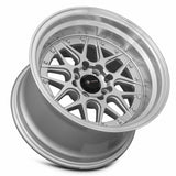Vors VR7 Silver Machine Face Lip Chrome Rivet