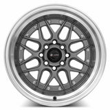Vors VR7 Gun Metal Machine Lip Chrome Rivet