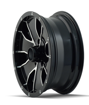 Trailer Wheels 14 Gloss Black Machined