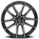 Touren TR94 19x8.5 Dark Graphite Brushed Spoke Faces premium Euro wheel