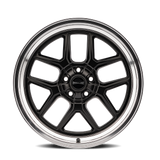 Ridler Style 610 20x8.5 Matte Black Polished Lip premium classic GM wheel