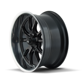 Ridler 650 Matte Black Polished