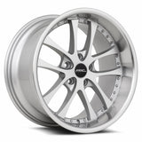 ARC AR5 17x9 +30 Silver Machine Face Lip Chrome Rivet premium Euro wheel
