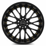 ARC AR6 All Black Gold Rivet