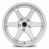 Vors TR37 19x9.5 +35 Silver Machine Face Lip premium Euro wheel