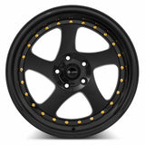 Vors VR2 All Black Gold Rivet