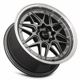 Vors VR7 Gun Metal Machine Lip Chrome Rivet
