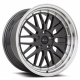Vors VR8 Hyper Black Machine Lip Chrome Rivet