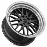Vors VR8 Hyper Black Machine Lip Chrome Rivet
