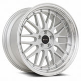 Vors VR8 20x9.5 +35 Silver Machine Lip Chrome Rivet 5x108 premium Euro wheel