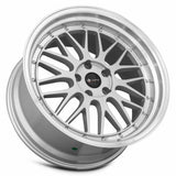 Vors VR8 20x9.5 +35 Silver Machine Lip Chrome Rivet 5x108 premium Euro wheel