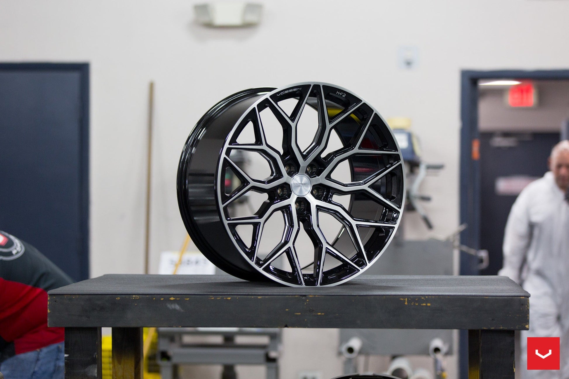 Vossen HF-2 Brushed Gloss Black