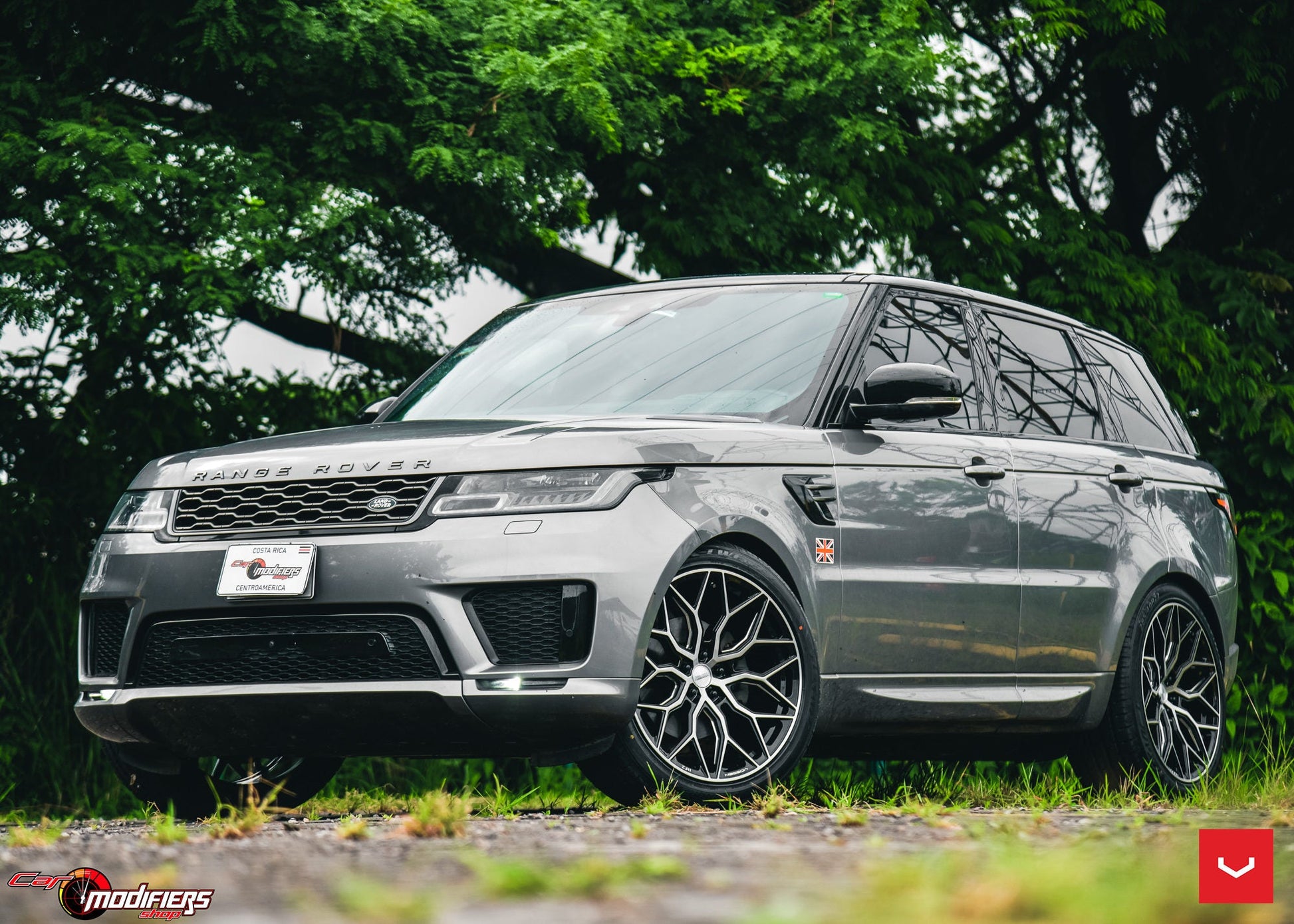 Vossen HF-2 Gloss Black Brushed Face