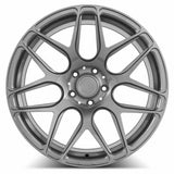 MRR FS1 20x12 +35 Gloss Gun Metal premium Euro wheel 5x112