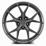MRR FS06 19x8.5 +25 Matte Gunmetal premium Euro wheel