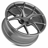 MRR FS6 19x10 +35 Gloss Gun Metal premium Euro wheel
