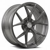 MRR FS06 20x8.5 +25 Brushed Tinted Clear Coat premium Euro wheel