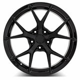 MRR FS6 20x11 +20 Gloss Black premium Euro wheel BMW fitment