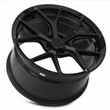 MRR FS6 20x11 +20 Gloss Black premium Euro wheel BMW fitment