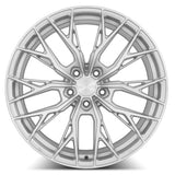 MRR GF5 20x11 +20 Silver Machine Face premium Euro wheel