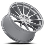 MRR Ground Force GF6 19x9.5 +25 silver machined lip premium Euro wheel