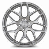 MRR GF9 19x8.5 +35 Silver Machine Face premium Euro wheel 5x112