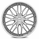 MRR GT1 18x8.5 +20 Hypersilver Machined Lip premium wheel