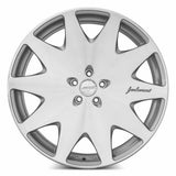 MRR HR3 22x9 +38 Silver Machine Face premium Euro wheel