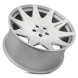 MRR HR3 22x10.5 +24 Silver Machine Face premium Euro wheel