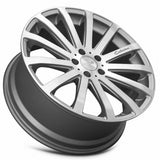 MRR HR9 19x8.5 +20 Silver Machine Face premium Euro wheel