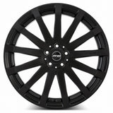 MRR HR9 20x8.5 +25 matte black premium Euro wheel 5x112 Audi VW fitment