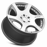 MRR VP3 19x9.5 +40 Silver Machine Face 5x112 premium Euro wheel