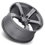 MRR VP5 20x10.5 +35 Matte Gun Metal Graphite premium Euro wheel