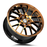Shift Crank 18x8.5 +30 gloss black bronze machined premium wheel