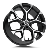 XCess 5 Flake X05 Gloss Black Machined