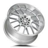 Shift Crank H28 Silver Polished Lip